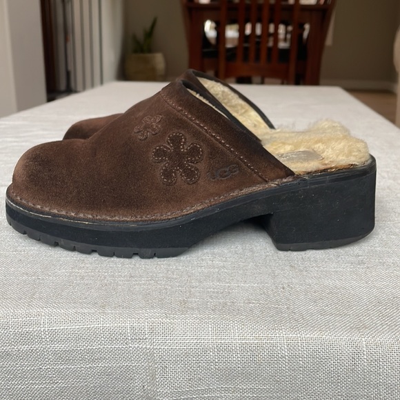 UGG Shoes - Ugg slip on suede lug sole shoes